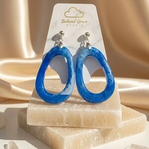Blue Earrings